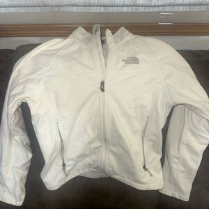 The North Face Cream Full-Zip Jacket